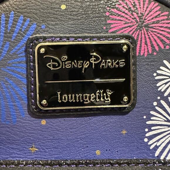 Disney 50th Anniversary Loungefly Backpack - Blue and Black Mickey Ears main image 9